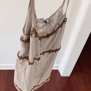 Zara Beaded tank size s